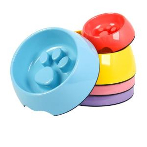 Wholesale Pet Melamine Slow Food Bowl Universal Anti Choking Bowl For Cats And Dogs from china suppliers