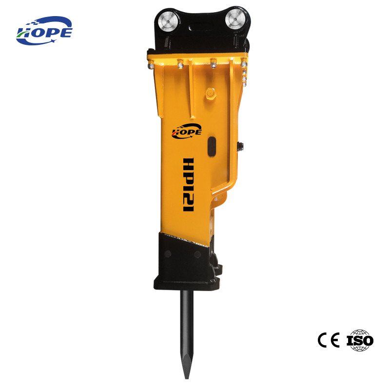 Komatsu Digger Hydraulic Rock Breaker Attachment Alloy Steel 10-15 Ton100