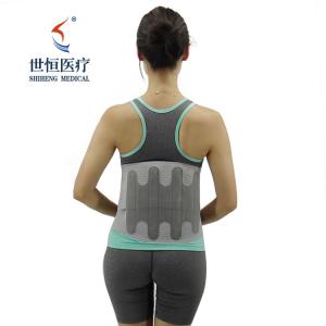 Wholesale Waist trainer S-XL size waist shaper grey color with three pads from china suppliers