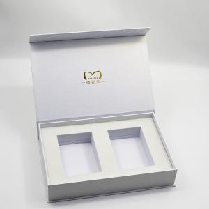 Wholesale Wrapped Rigid EVA Magnetic Closure Gift Boxes Book Shape Cosmetic Kit Box from china suppliers