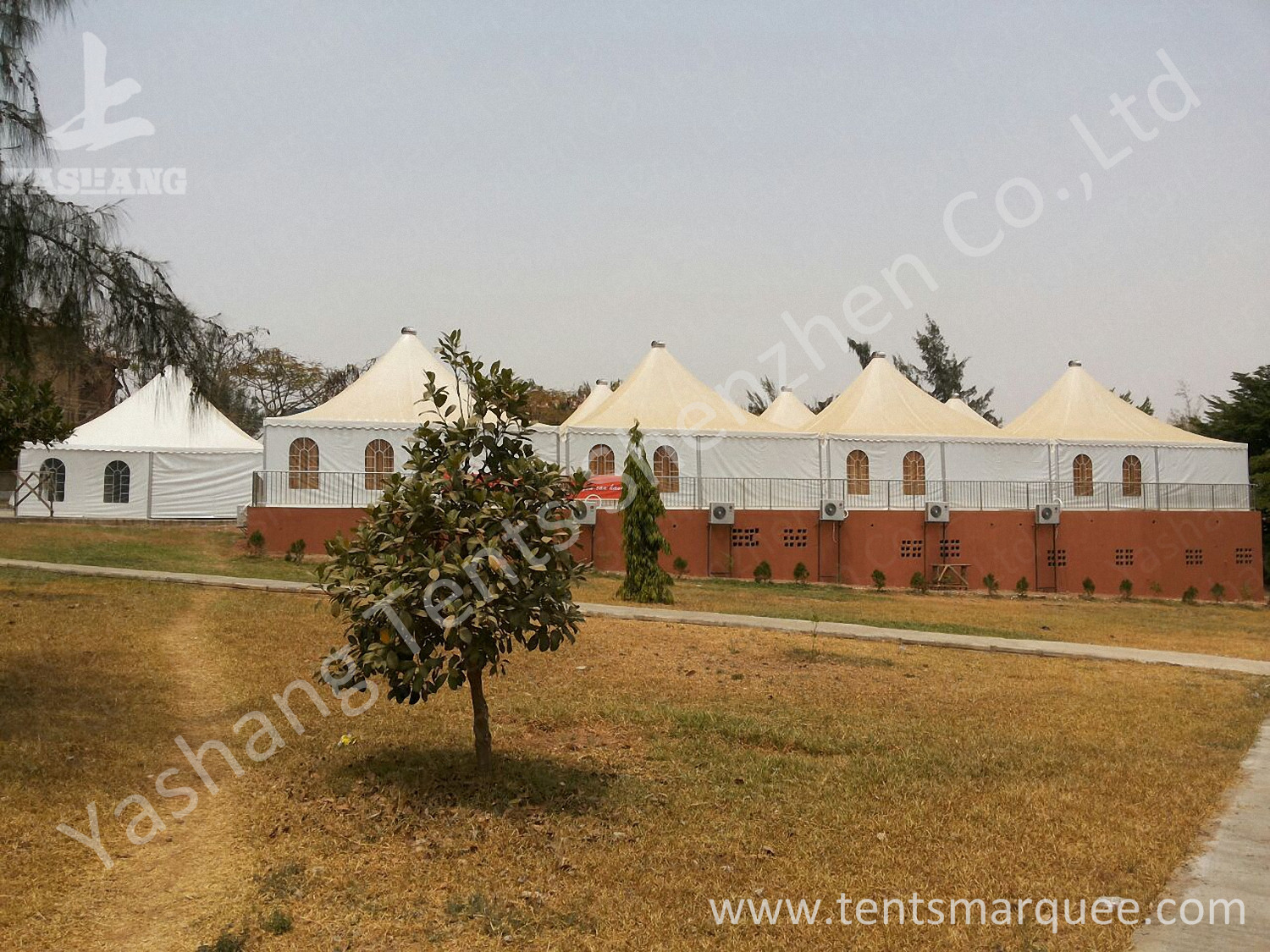 10 x 10 German Style High Peak Tents , wedding decoration tent Aluminum Alloy Profile