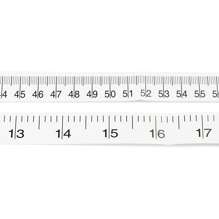 Water Resistant 100cm Paper Measuring Tape Rulers For Accurate And Inexpensive Measurements