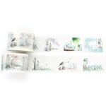 Single Sided Adhesive Colorful Washi Tape For Scrapbook Decoration