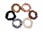 OEM ODM Satin Silk Scrunchies , 22mm Silk Lined Headband