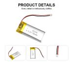Power 3.7v 750mah Rechargeable Battery Small LiPo Battery Polymer