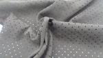 Sports Dot Woven Dyed Twill 140G Punched Clothing Fabric 150Cm 100% Polyester