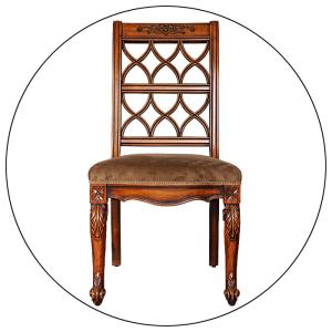 Wholesale French Antique Wooden Throne Chair Oak Wood Frame Upholstered Farmhouse Chairs from china suppliers