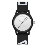Casual Silicone Strap Watch Sports Wrist Watch 10mm Thickness Acrylic Mirror
