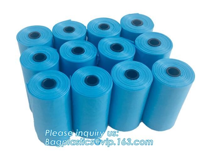 Garbage bag Dog poop bags T-shirt Plastic bag Laundry bags trash bag Nappy Sacks Produce bag die cut/loop handle bags Dr
