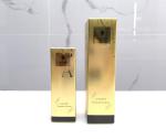 Glossy Lamination box packaging skincare , Embossing Coated Paper Box
