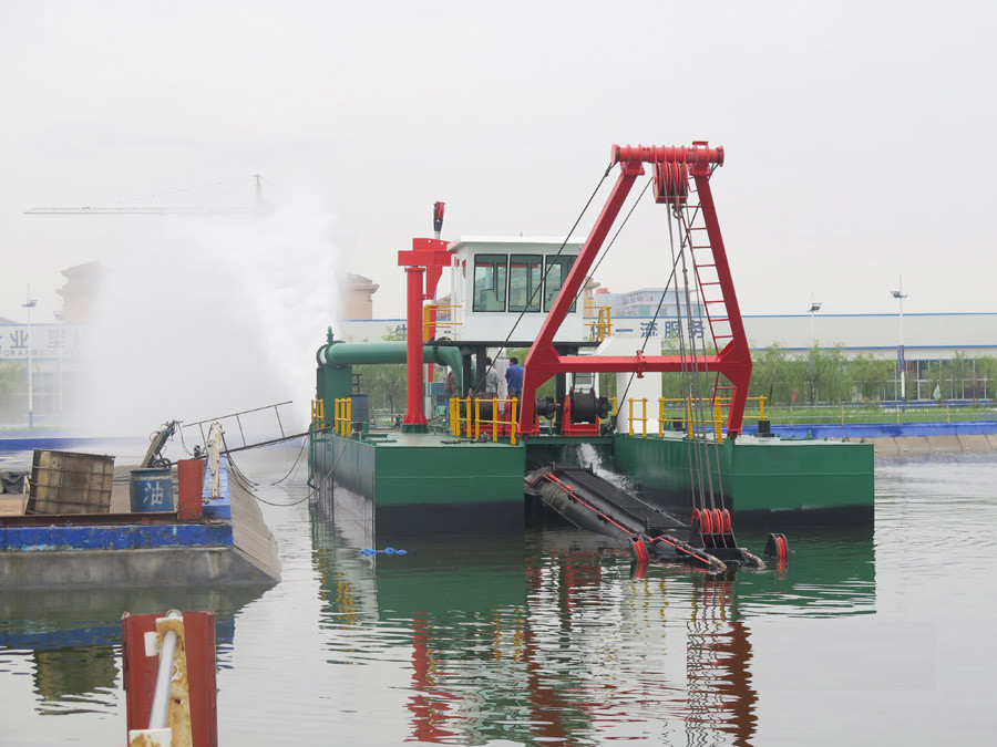 3800m3/h Model Dredges With Spud Carriage and Siemens PLC Control System