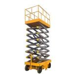 Hydraulic 500kg Movable Scissor Lift 14m High Aerial Platform
