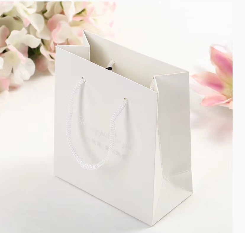 Silk Screen Printing Paper Jewellery Packaging 2 Rings Cardboard Wedding Box