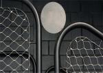 Metal Diamond 7x7 Stainless Steel Rope Mesh Decorative Fence For Railing