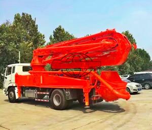 Wholesale 4x2 Truck Mounted Concrete Boom Pump High Strength Steel Boom Material from china suppliers