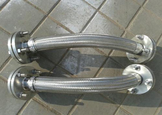 Petroleum SS304 6 Inch Stainless Steel Metal Hose , Flexible Steel Hose