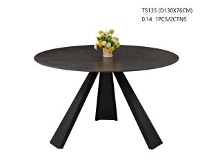 Wholesale fixed、 black、 ceramic、 tempered glass dining table from china suppliers