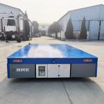 Steel Coil Motorized Transfer Trolley Steerable 30 Tons