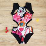 Women Sexy Printed Bikini Set Push-Up Padded Bow Swimwears Swimsuit Beachwear