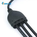 Y-Cable Y Series Connector HARNESS EXTENSION CABLE DIY Male Female Electrical