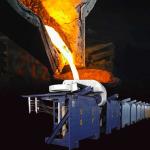 Safety Metal Melting Furnace With Reliability Iron 530 Melting 15%-20% Power