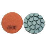 10mm Concrete Dry Grinding Resin Sheet Polishing Pad 3 inch 75mm Thickness