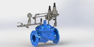 Wholesale Industrial Grade Surge Anticipation Valve Epoxy Coated Pressure Adjustable for Water Systems from china suppliers