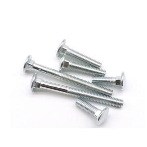 China Stainless Steel Round Mushroom Head Square Neck Carriage Bolts Customized OEM Service on sale