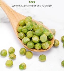 Wholesale Healthy Snack Wasabi Coated Green Peas Crisp Texture Mustard Green Peas from china suppliers