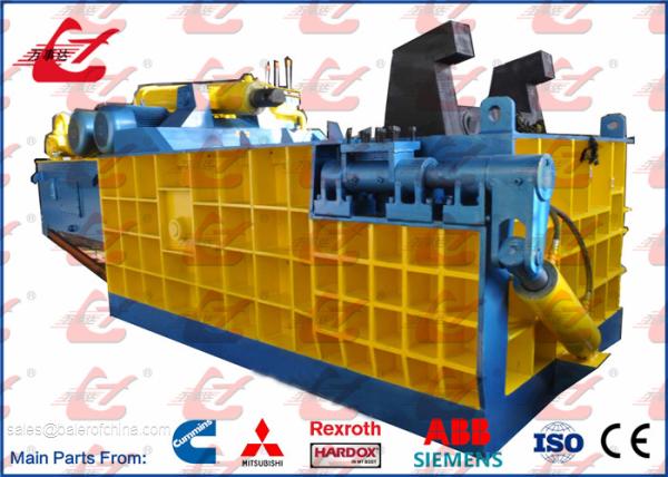 315 Ton Heavy Duty Scrap Metal Baler Equipment For Metal Smelting Plant 22kW