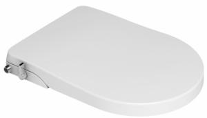 Wholesale Dual Nozzles Non Electric Bidet Toilet Seat Self Cleaning PP Soft Close Cover from china suppliers