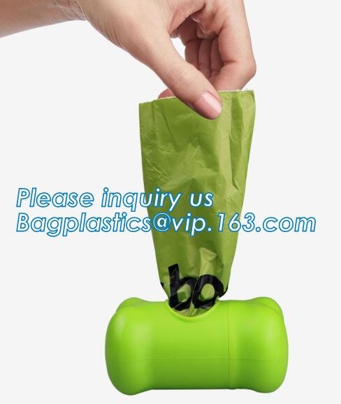 Garbage bag Dog poop bags T-shirt Plastic bag Laundry bags trash bag Nappy Sacks Produce bag die cut/loop handle bags Dr
