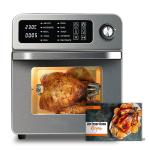 15L Electric Air Fryers With Rotisserie For Family 10 In 1 Stainless Steel Air