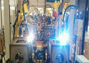 China High Production Efficiency Automatic Welding Production Line For Furnace Smart Plant on sale
