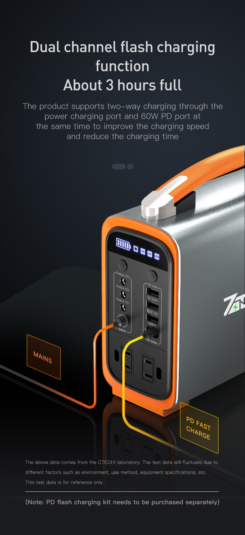 PSE 240Wh Ups Power Supply GT200 Powerstation 200 Watt