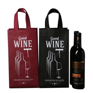 Wholesale Gift Non Woven Polypropylene Bags , Custom Non Woven Bags Tall Bottle from china suppliers