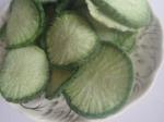 Palm Oil Dried Fruits Vegetables Healthy Crispy Green Radish Chips