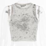 OEM maufactory European and American polyester new long -sleeved V -neck loose