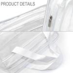 Waterproof Zipper Transparent PVC Travel Luggage Pouch