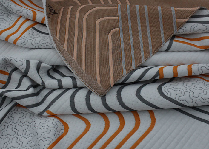 Anti Allergic Elastic Knitted Jacquard Mattress Fabric Customization