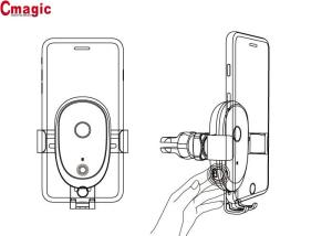 Wholesale Vehicle Wireless Charging Cell Phone Holder Stand Cmagic 12 Months Warranty from china suppliers