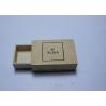 Buy cheap Handmade Wood Gift Packaging Boxes , Slide Lid Small Wooden Match Boxes from wholesalers