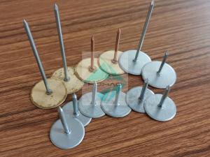 Wholesale Air Ducting Fixed Thermal Insulation Blanket Welding Dedicated Kraft Paper Round Head Thermal Insulation Welding Nail from china suppliers