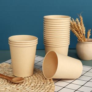 Wholesale Single Wall Disposable Hot Drink Paper Cupcake Custom Logo Printed 10oz from china suppliers
