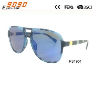 Wholesale Sunglasses in fashionable design,made of plastic ,suitable for men and women from china suppliers