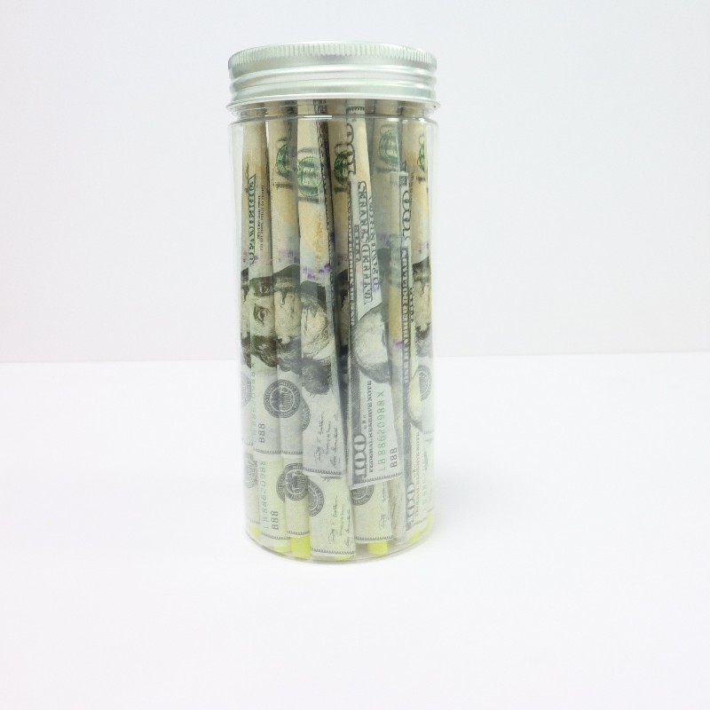 Sustainable smoking rolling paper eco-friendly pre rolled paper smoking cones dollar