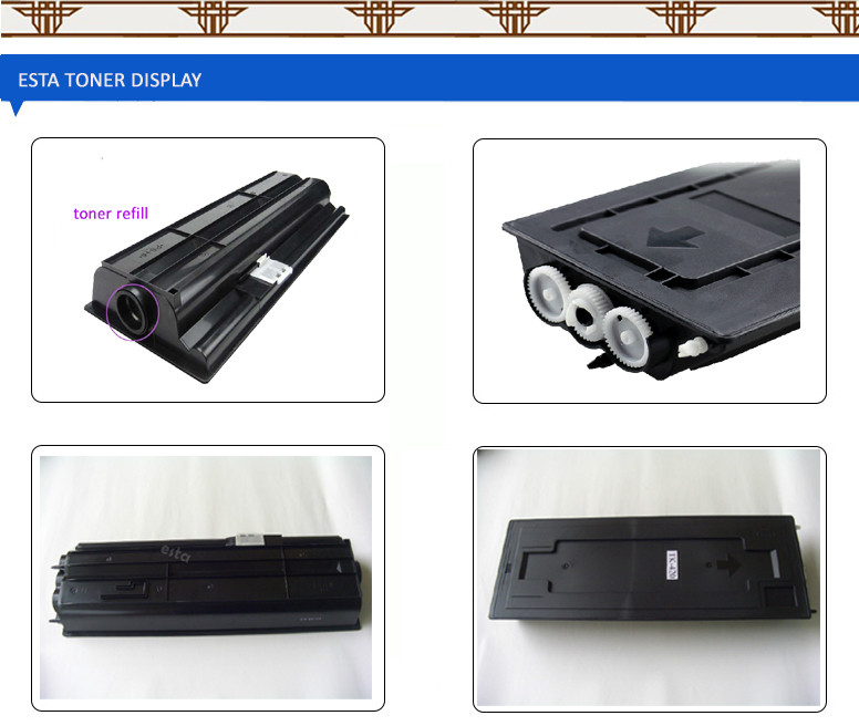 870g TK420 Kyocera Toner Cartridges For KM - 1620 / 2020 / 2550 Photo Copier