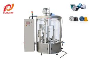Wholesale Rotary Turntable SKP-1N Nespresso Compatible Coffee Capsule Filling Machine from china suppliers