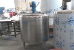 Double Wall Electric Heating Sugar Melting Pot / Tank For Soft Drink Production