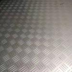 Checkered 304 Stainless Steel Plate ASTM EN DIN 201 316L 1000mm 1219mm 1500mm